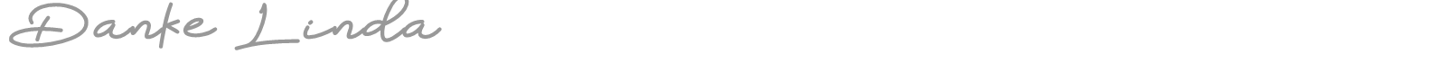 Danke Linda font preview